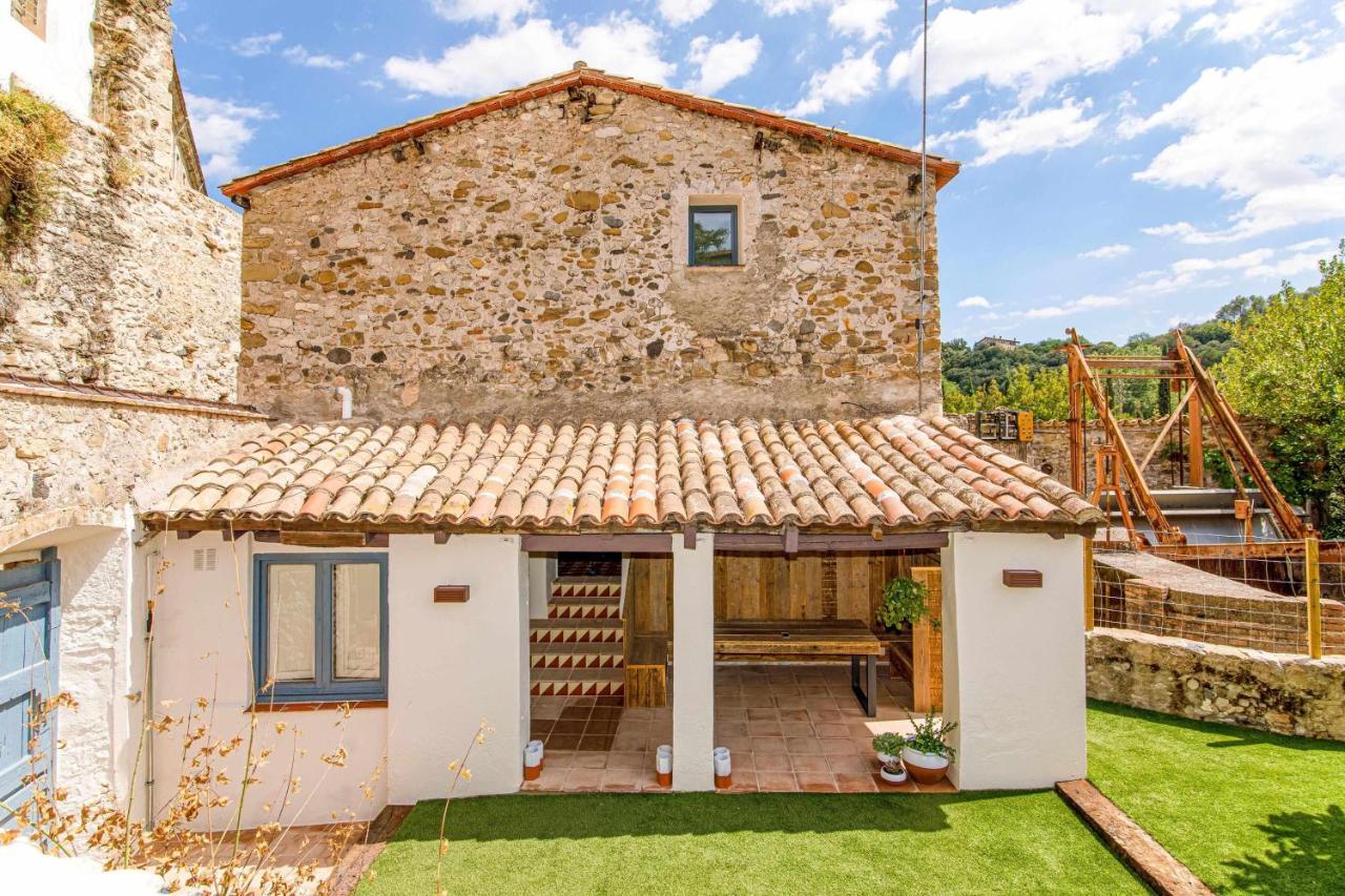 El Molino De Besalu Casa Con Jardin Villa Екстериор снимка